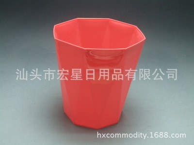 批发采购垃圾桶-新款设计 HX0014656钻石造型时尚杂物桶 大小号家居日用收.